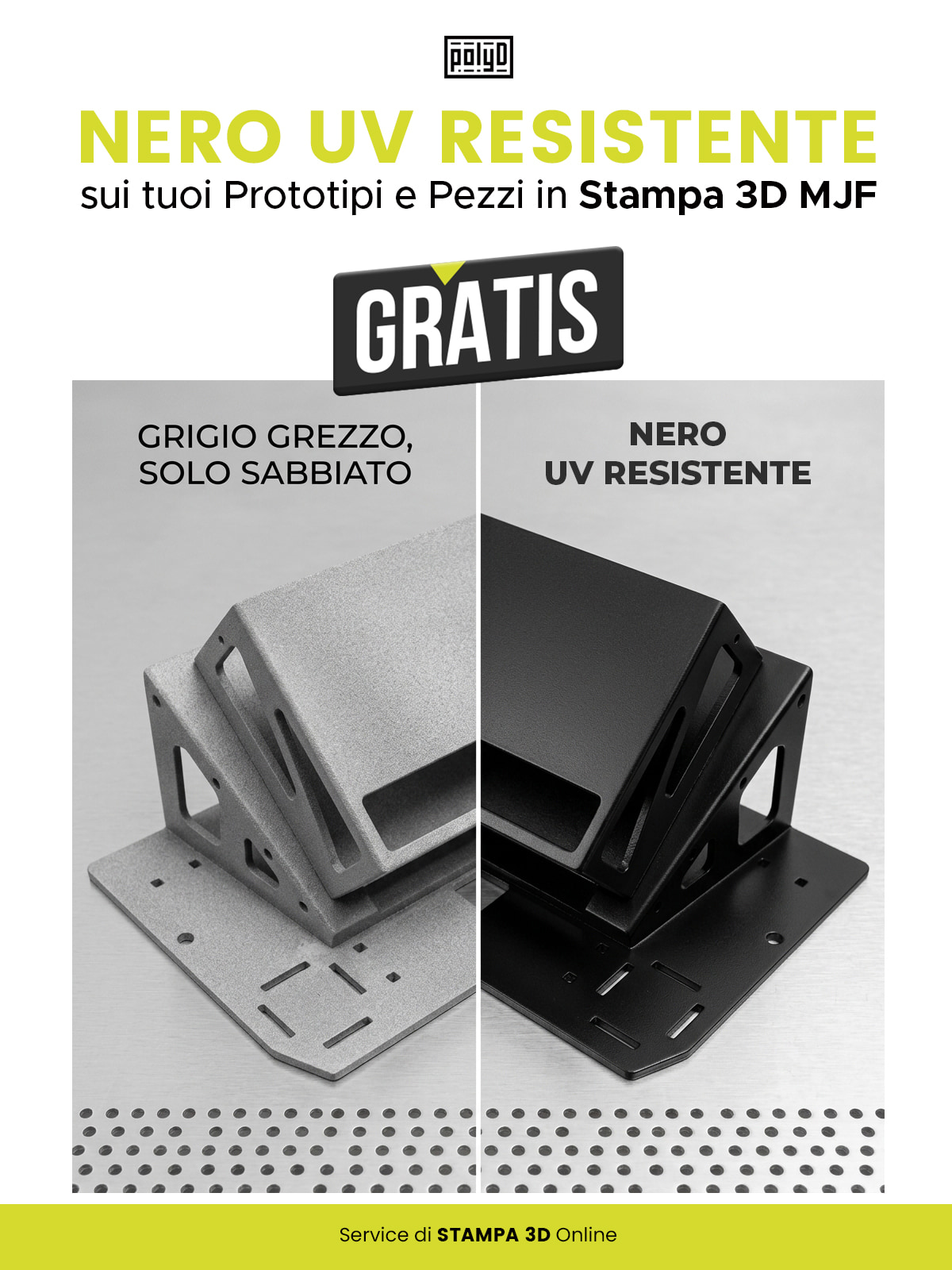 POlyD, nero uv resistente gratis