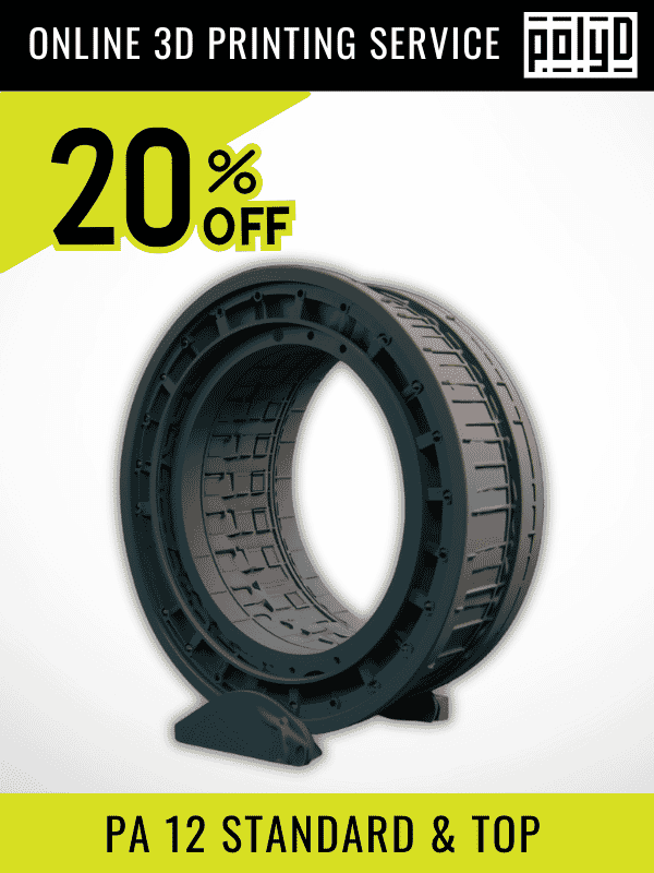 PolyD, PA12 Standard et Top -20%