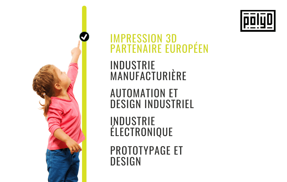 polyD - Impression 3D MJF - partenaire en Europe