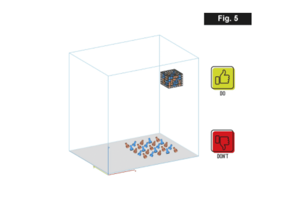 Containment of small objects via Sinterbox (Fig.5)