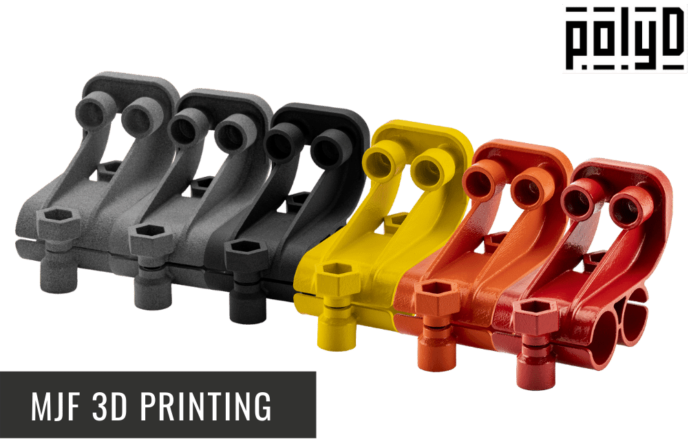 PolyD MJF 3D Printing: Colouring and Varnishing