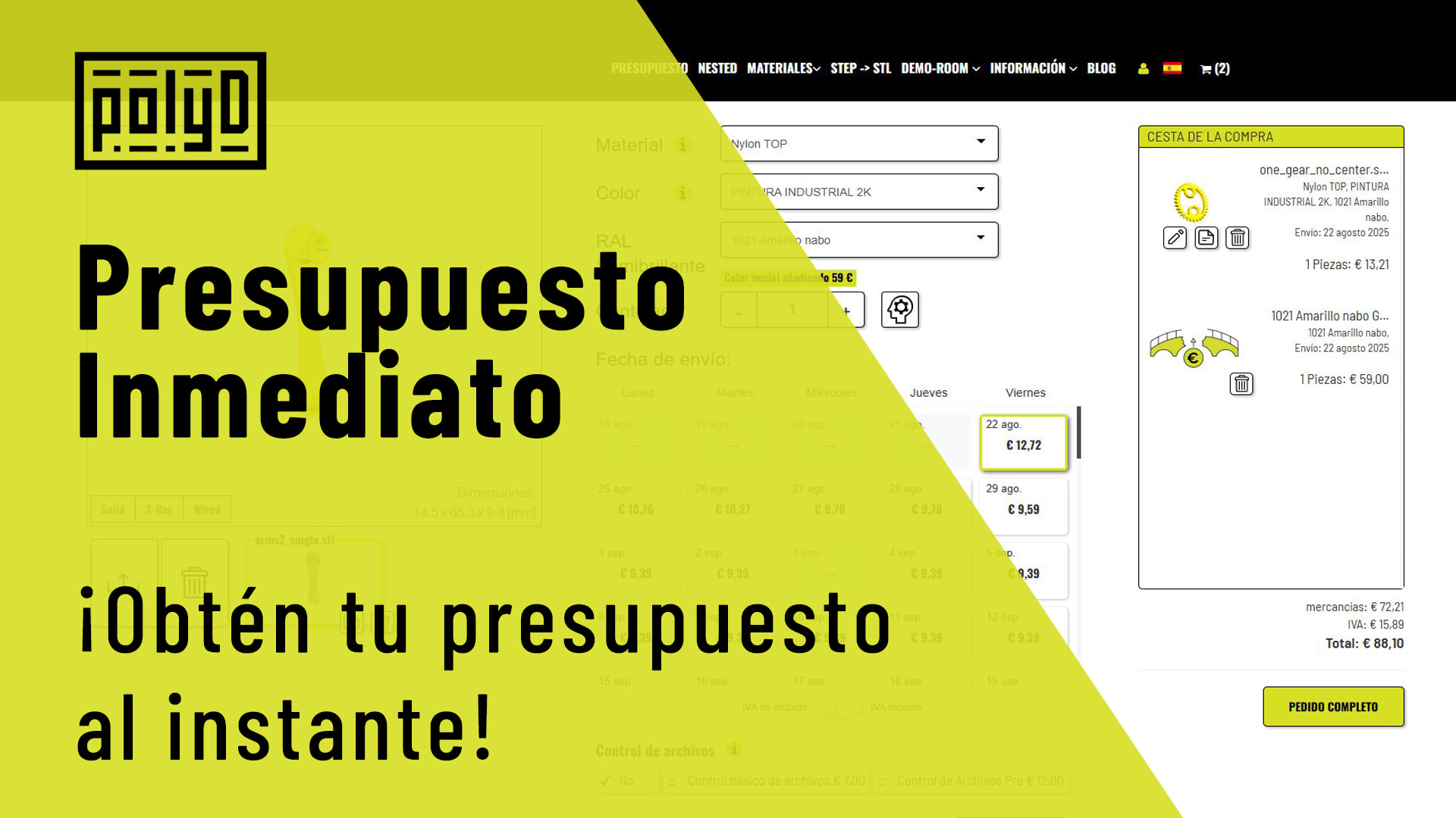 PolyD, Easy, Confidential and Professional 3d printing