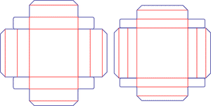 [object Object] Model Dieline