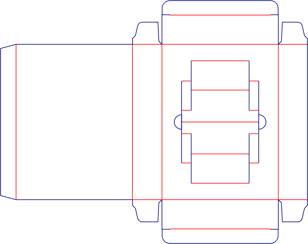 [object Object] Model Dieline