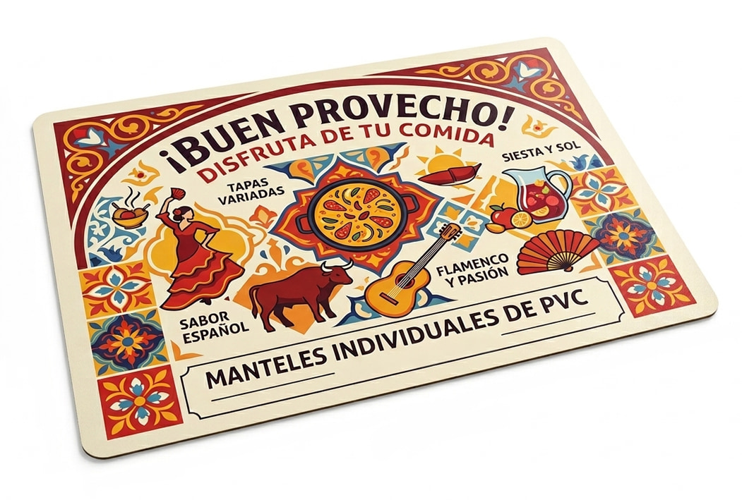Manteles individuales y menús