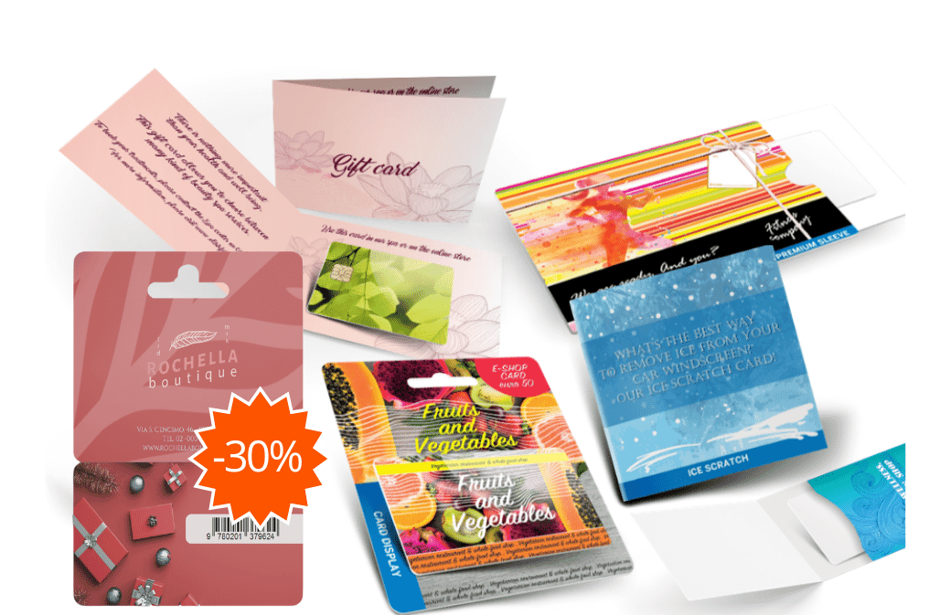 Gift Card e Portacard