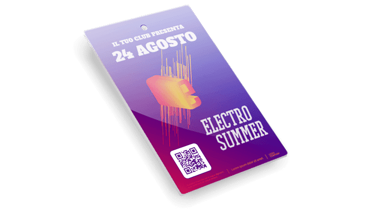 Pass e badge per eventi
