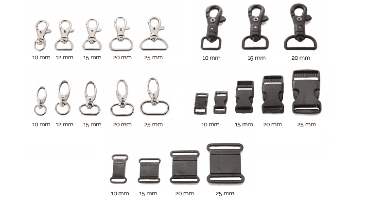 Laccetti lanyard porta badge personalizzati con moschettone in metallo  standard