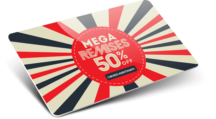 Cartes Imprimées Couleur (4 + 4) CMYK