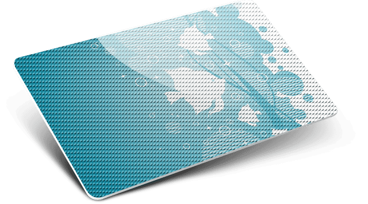 Tessere in plastica Gratta Ghiaccio 