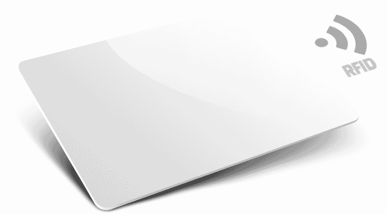 500 tessere bianche con antenna RFID 125Khz read only