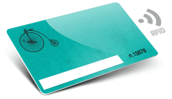 Card in plastica RFID con Numerazione e Campo firma