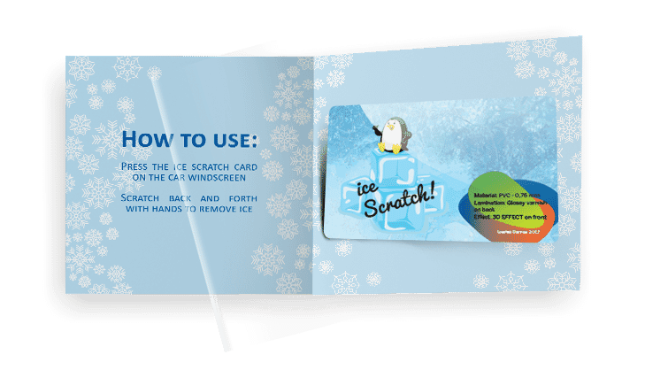 Portacard "Ice Scratch"
