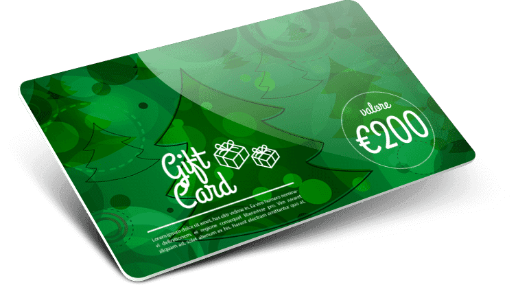 Stampa Gift Card in plastica