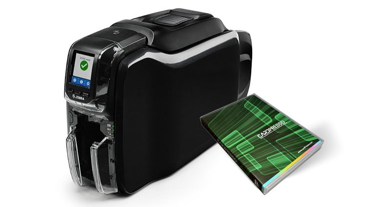 Stampante Zebra Serie ZC300 + Cardpresso