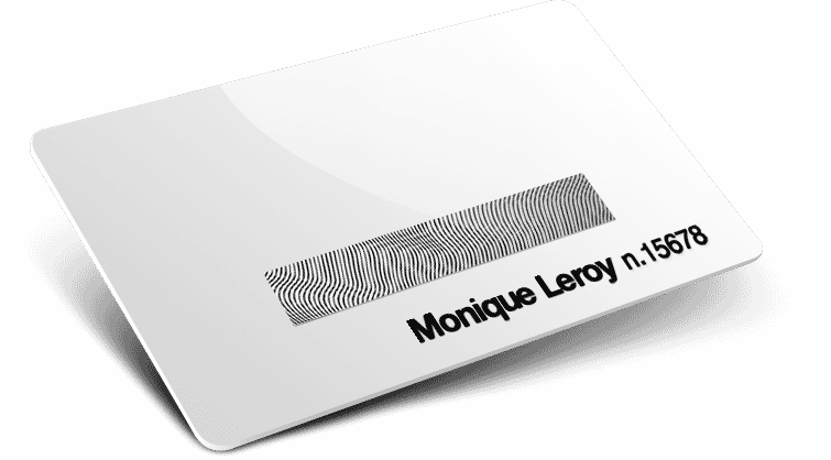 Cartes PVC avec Numérotation + Encre à gratter