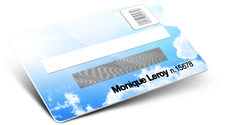 Code barres + Numérotation + Noms et prénoms + Encre à gratter