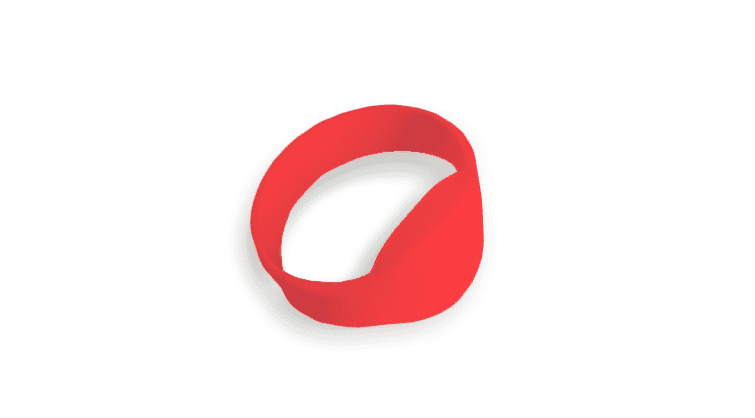 Braccialetti in Silicone Personalizzati - Modello Basic