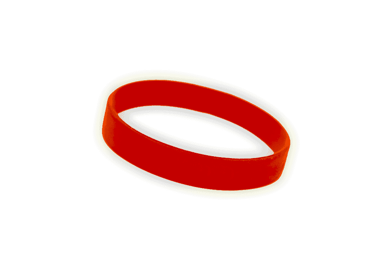 Braccialetti in Gomma e Silicone Personalizzati - Modello Hoop