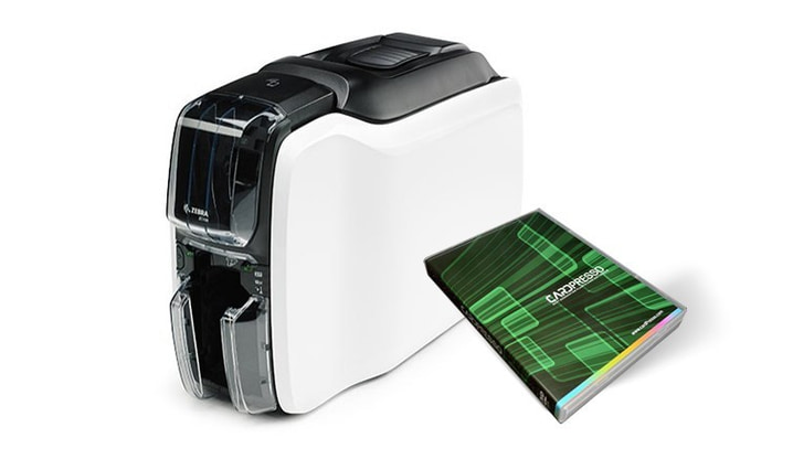 Stampante Zebra Serie ZXP1 + Cardpresso + 100 tessere CardFacile