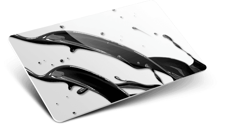 Tessere con Effetto vernice in rilievo