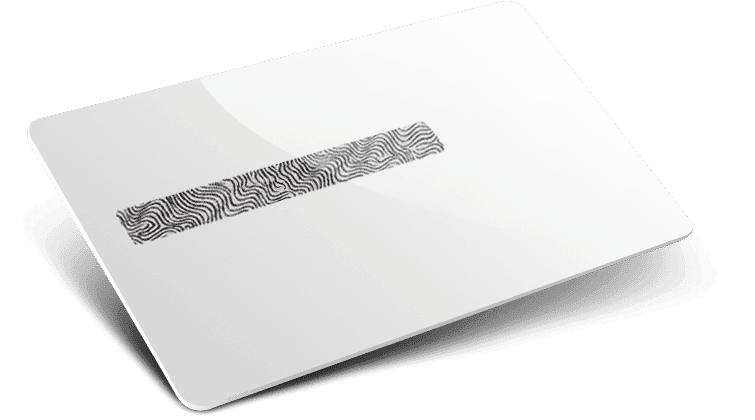 Cards in plastica con Scratch off grattabile