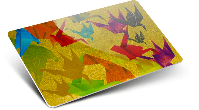 Boîte d'échantillons gratuits des cartes en PVC Boîte d'échantillons gratuits des cartes en PVC