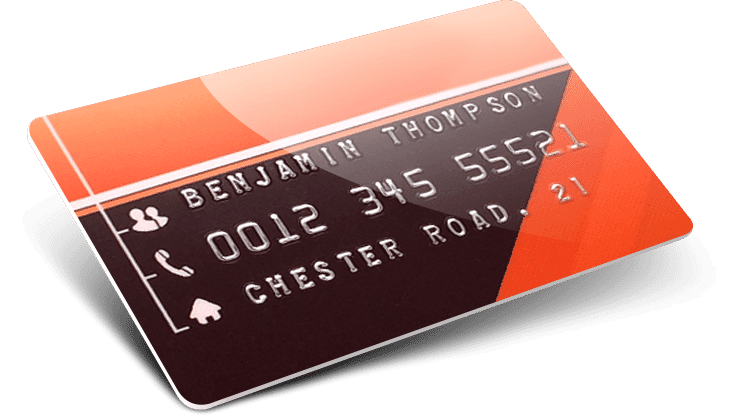 Boîte d'échantillons de cartes PVC gratuits