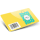 Card plastiche con codice a barre semplice