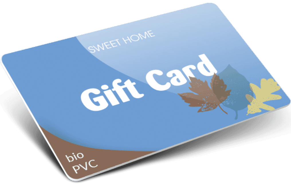 carte-cadeau écologique imprimées Couleur (4 + 4) CMYK