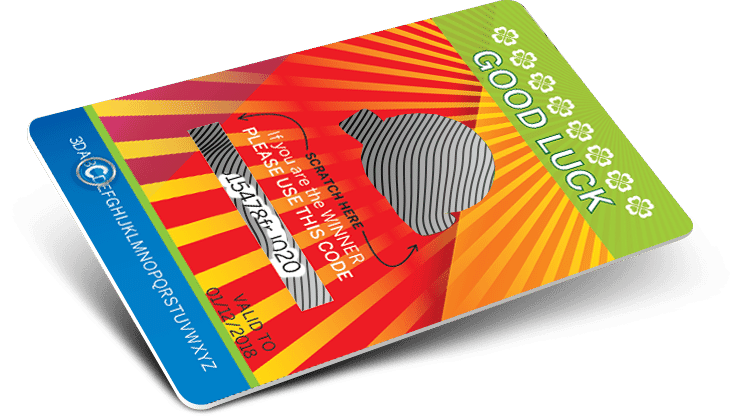 Card plastiche Numerazione e Scratch off