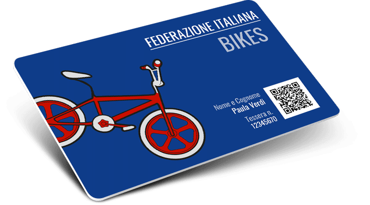 Tessere con QR code e Numerazione