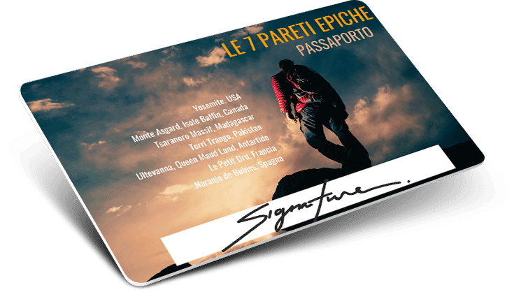 Card in plastica campo firma semplice