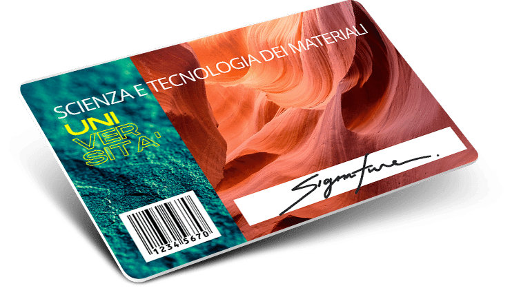 Cards con codice a barre + Numerazione + Campo firma