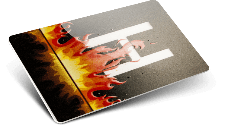 Tessere con Effetto vernice in rilievo