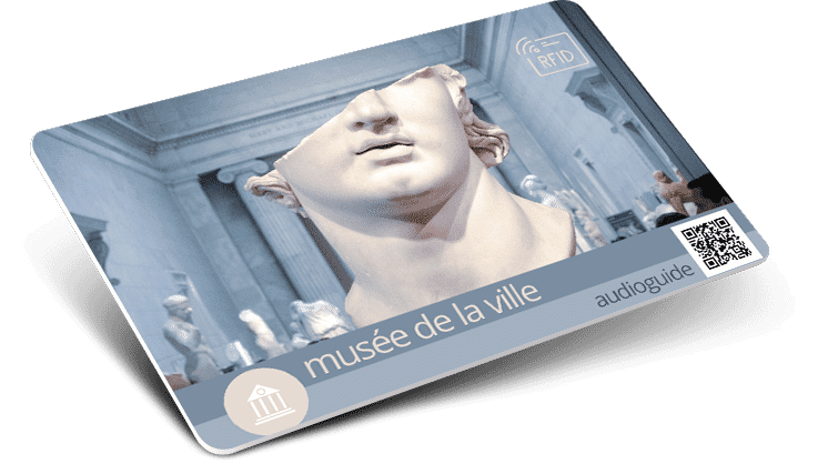 Cartes plastiques avec RFID avec QR Code