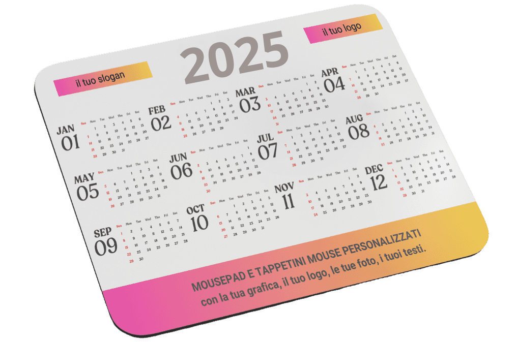 Mousepad e Tappetini Mouse Personalizzati