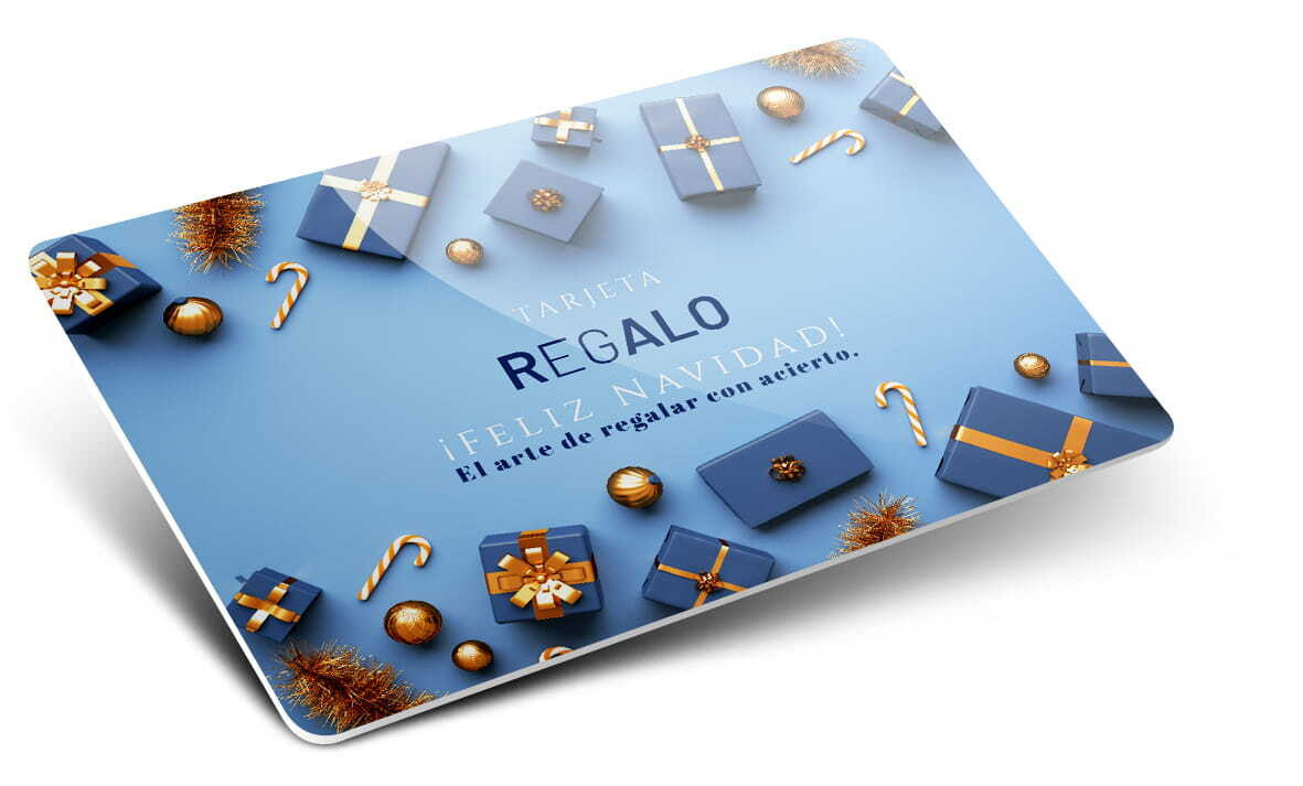 Impresión de tarjetas de regalo de plástico