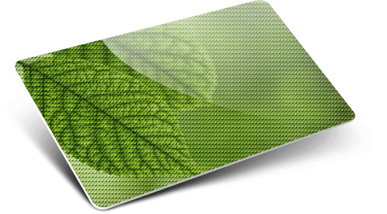 Cartes PVC avec Effet 3D 