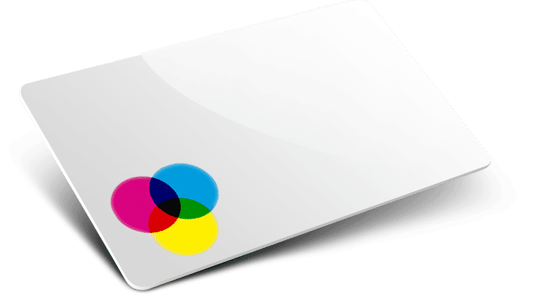 Cartes Imprimées Couleur (4 + 4) CMYK