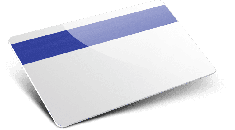 Piste magnétique colorée