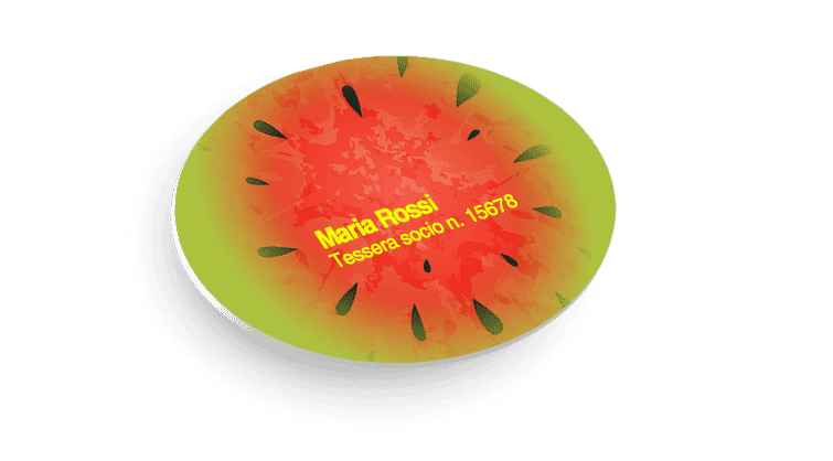 Carte PVC découpe personnalisée