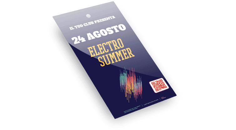 Pass e badge per eventi